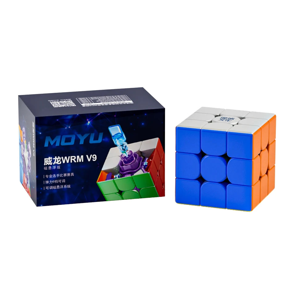 [JudyCube] Moyu Weilong WRM V9 Ball-Core UV 3X3 Magnetic Magic Speed Cube Fidget Toys Moyu Weilong V9 Maglev Cubo Magico Puzzle