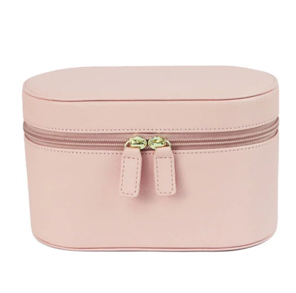 Travel portable multi functional fashionable makeup bag large capacity transparent cosmetic bag with small bag