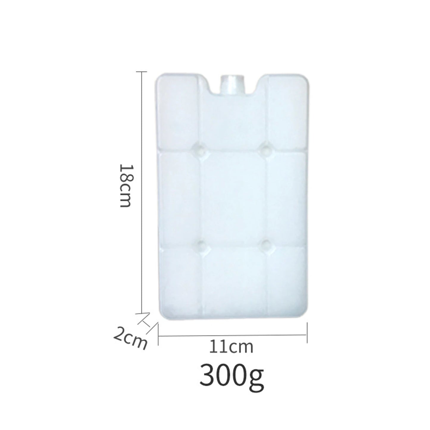 1pcs Odorfree Travel Picnic Ice Pack Reusable Freezer Cool Block Ice Bag Ultra Thin Portable Travel Fresh Food Cold Storage