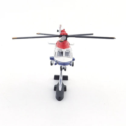 XCARTOYS Small Aircraft Model Toy AW139 Helicopter - CITIC Haizhi Cars Alloy Diecast Metal Model Kids Xmas Gift Toys for Boys