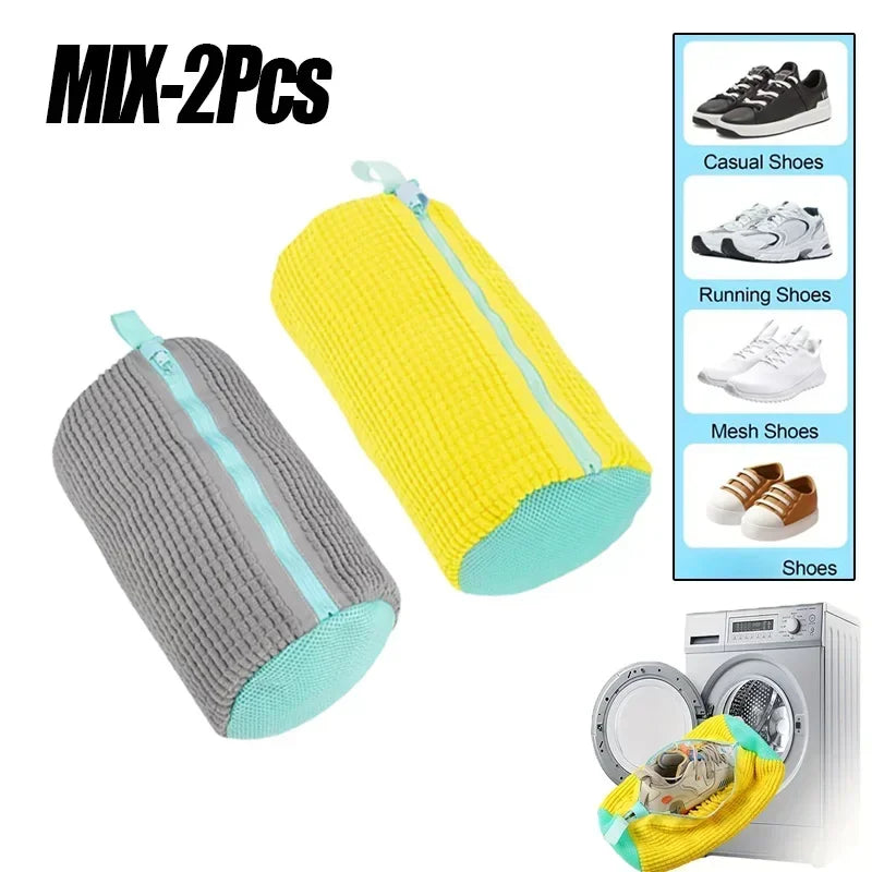 1/4PCS Washing Shoes Bag Cotton Shoes Laundry Bags Easily Remove Dirt Washing Bags Anti-Deformation Shoes Clothes Organizer