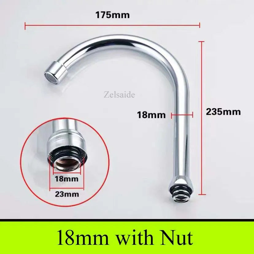 stainless steel kitchen sink faucet pipe elbow outlet Tube, kitchen faucet replacement