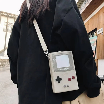 PU Game Design Creative Crossbody Bag Niche Versatile 2025 Hot Sale Ladies Bags Commuting Zipper Women's Crossbody Bag
