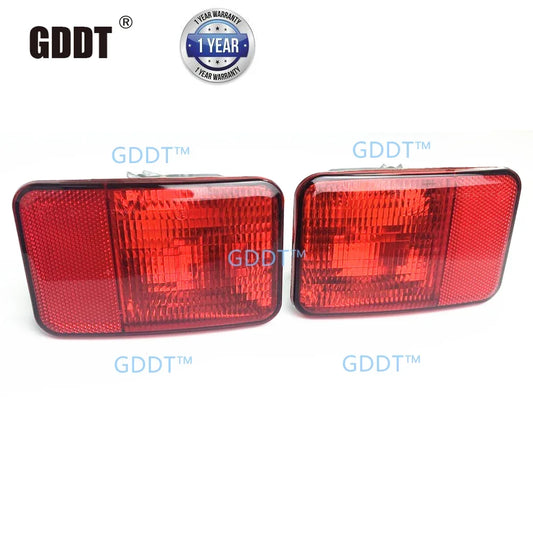 1 Piece Rear Bumper Fog Light for Wrangler 2007-2018 Lamp Housing Replacement Without Bulb 55078104AC 55078105AC Warning Lights