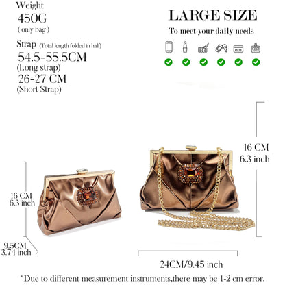 Queena Yan Italian Rhinestone-Studded Pointed-Toe High Heel Shoes or with Matching Bag Set – Stylish & Comfortable Women's shoe