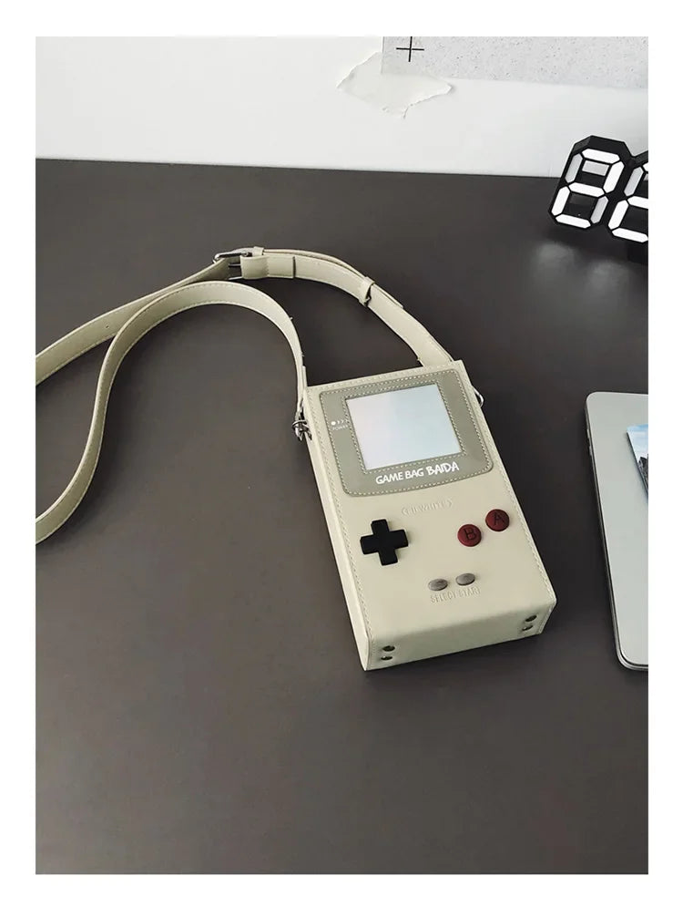 PU Game Design Creative Crossbody Bag Niche Versatile 2025 Hot Sale Ladies Bags Commuting Zipper Women's Crossbody Bag