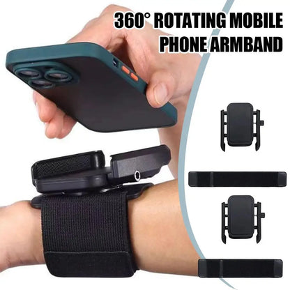 Wrist Phone Stand Running Sports Cycling Arm Bag Live Navigation Universal Wrist Strap Stand