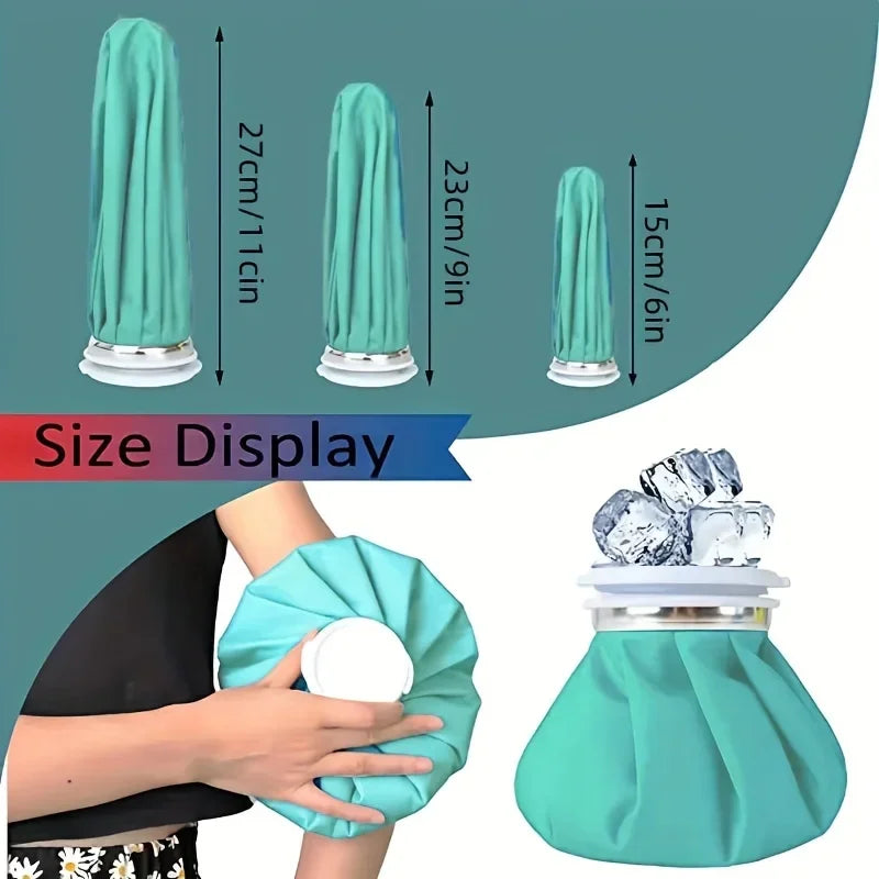 Reusable Various Sizes Medicla Ice Pack for Knee Head Leg Breathable Material Cooler Bag Pain Relief Injury Care Cold Therapy