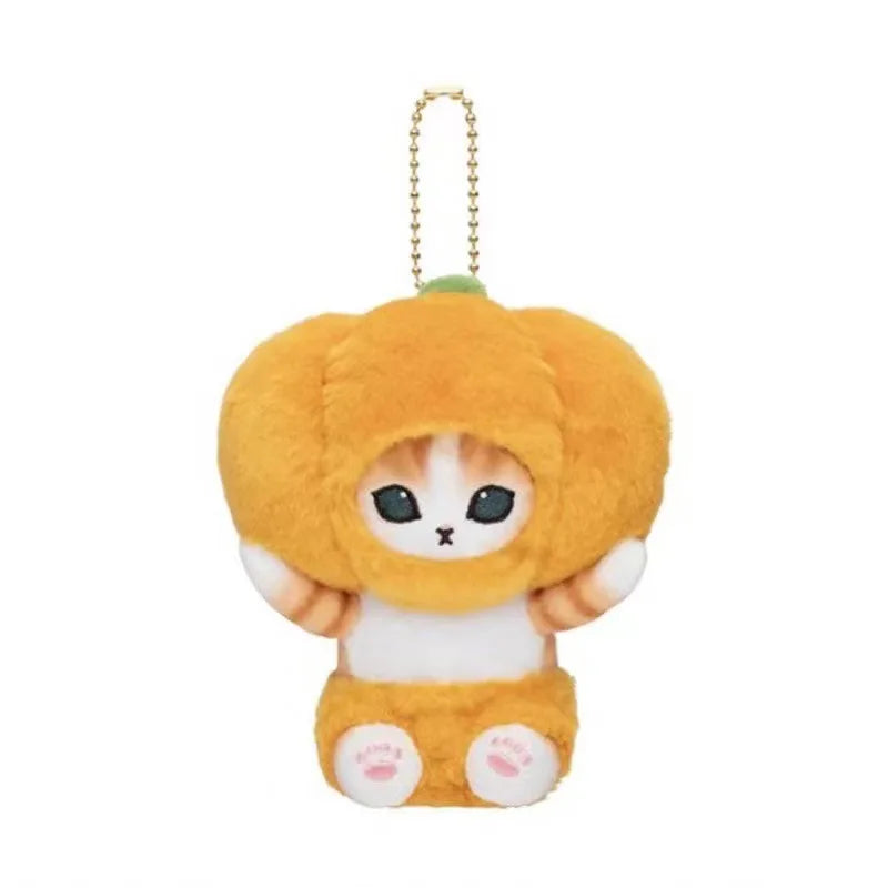 Cattoon Anime Mofusand  Plush Doll Toys Stuffed Animals Keychain Bag Small Pendant Hangings Christmas Birthday Gifts