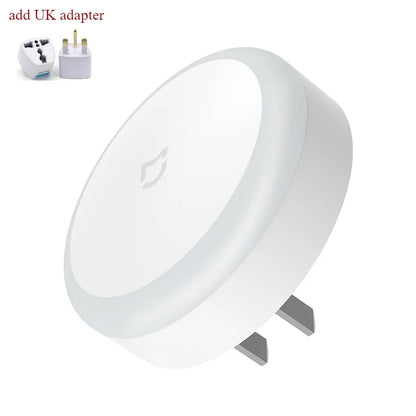 Xiaomi Mijia Plug-in Night Light 0.4W Touch Switch Automatically Lights Up At Night Led Lights Lampara De Noche Dormitorio Lamp