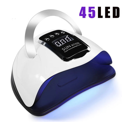 X11 Upgrade UV Lamp, HD Display Screen-4 Timer Setting-Bottom Detachable, Fast Curing for All Nail Gel, Pro & Portable UV Lamp