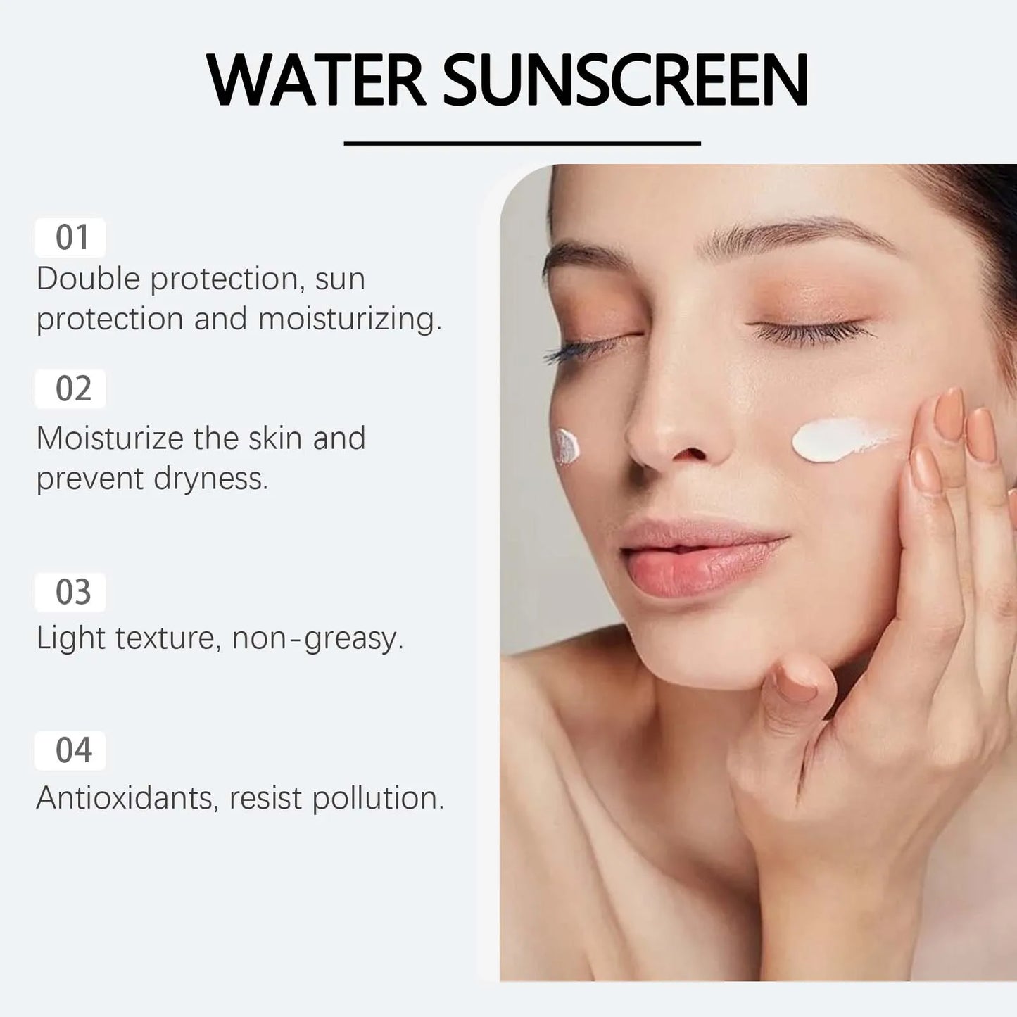 Sunscreen Cream Stick Spf 50+ Anti Oxidant UV Oil-Control Concealer Nourishing High Sun Protection Isolation Cream for Face Body