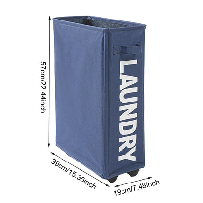 100L Foldable Dirty Laundry Basket Large Dirty Clothes Organizer Waterproof Laundry Bag Clothes Storage Basket Dirty Laundry Bin