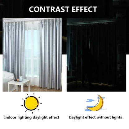 Sun Protection Thermal Insulation Curtain with Hook Silver Coated Fabric Shade Cloth Home Office Decoration Mørklægningsgardiner