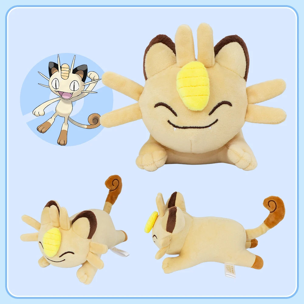 Yamper Finizen Phanpy Dedenne Meowth Sprigatito Plush Toys Poke Balls Mimikyu Cubone Charizard Peluche Dolls Gifts Kids