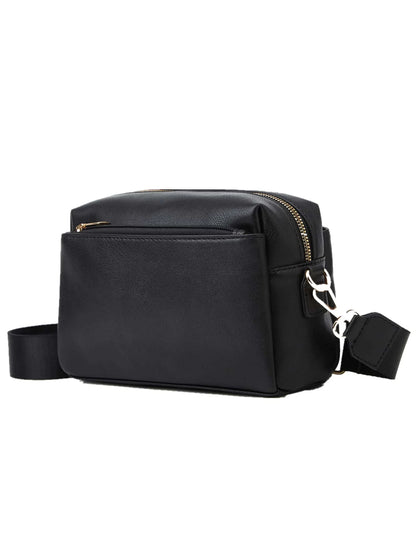 Women's Bag Single Shoulder Crossbody Small Bag New Multi Zipper Anti Splashing PU Women's Bag Women's Small Square Bag