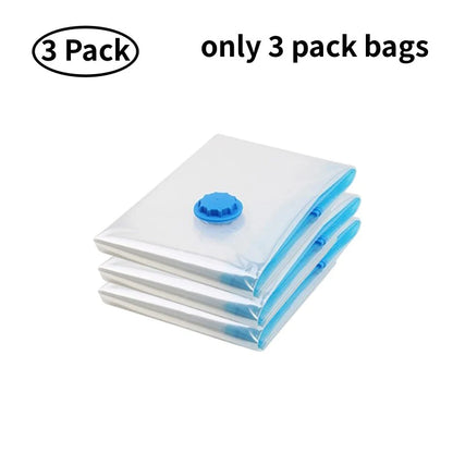 8/5/3/1PCS Vacuum Storage Bags Compression Pack Vacuum Bag for Storing Clothes Bedding Blanket Space Save Travel Bag Organizer