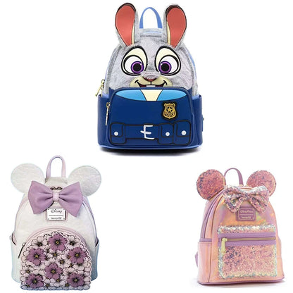 Zootopia Mini Children'S Cartoon Bag Elementary School Backpack Convenient Travel Bag Gift