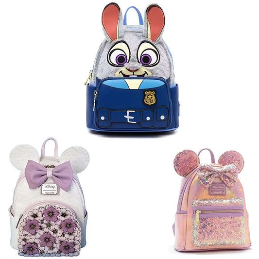 Zootopia Mini Children'S Cartoon Bag Elementary School Backpack Convenient Travel Bag Gift