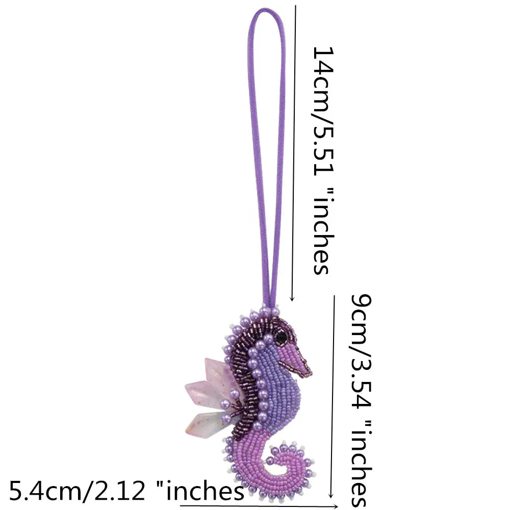 3D Handmade Rhinestone Beaded Coconut tree, butterfly hanging rope Patches Crystal Bag lanyard Patch beading Applique Patch