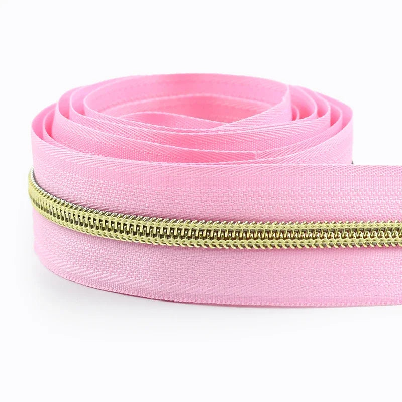 5# Nylon Zippers for Sewing Bags Plastic Coil Bag Zipper Tapes By The Meter Purse Garment Zips Repair DIY Clothing  Accessories