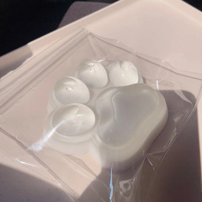 Transparent Large Squish Cat Foot Antistress Taba Big Cat Paw Anti-Stress Relief Toys for Kid Girl Fidget Soft Pinch Sensory Toy