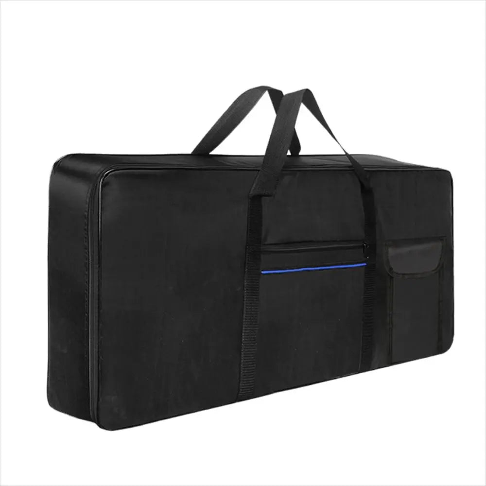 61/76/88 Key Keyboard Bag Waterproof Anti Shock Instrument Keyboard Case 600D Oxford Cotton Padded Piano Storage Bag Carring Box