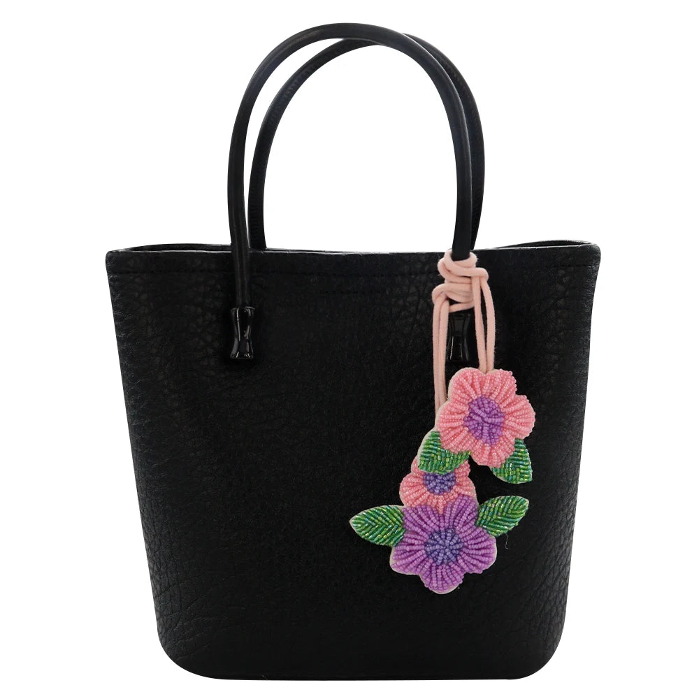 3D Handmade Rhinestone Beaded Coconut tree, butterfly hanging rope Patches Crystal Bag lanyard Patch beading Applique Patch