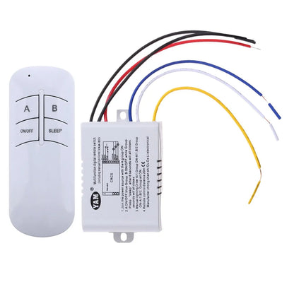 Wireless Remote Control 4 Ports Digital Remote Control 220V 1/2/3 Channel Switch Lightswitch NO/OFF For Lamp Light Smart Home