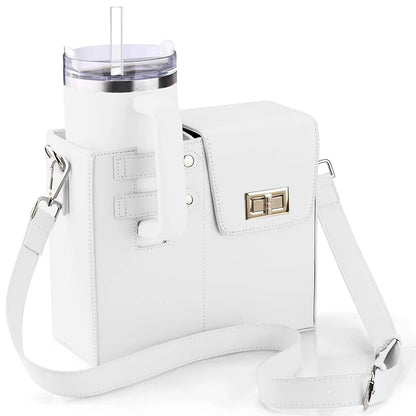 Water Bottle Bag Outdoor Portable Crossbody Multifunctional Universal Protection Pouch Single Shoulder Solid Color Storage