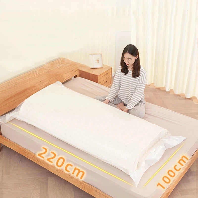 Large Latex Mattress Vacuum Storage Bags Toys Clothes Quilt Seal Vacuum Packed Bags Travel Sponge Mats Compression Bags