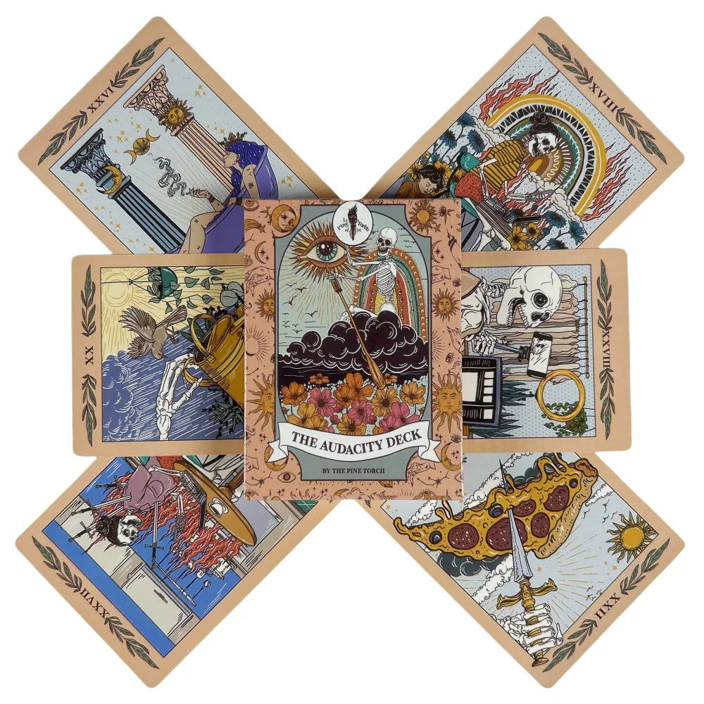 The Audacity Deck Audacity Oracle Cards A 37 English Tarot Divination Edition Deck Borad Games