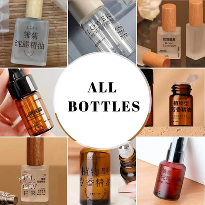 50pcs Custom Logo Label On Perfume Bottles UV Transfer Sticker For Gasses Cup Bag Box with Personal Name Design