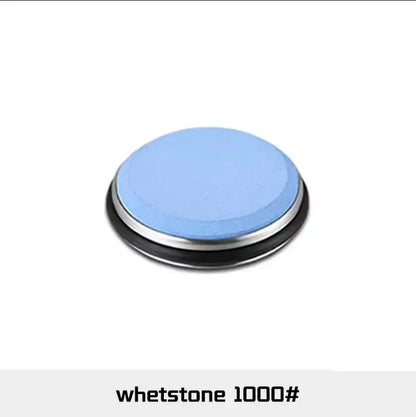 Rolling Knife Sharpener Kit Magnetic Knife Holder Diamond Sharpening Whetstone with 15 & 20 Degrees Angle Roller Kitchen Tools