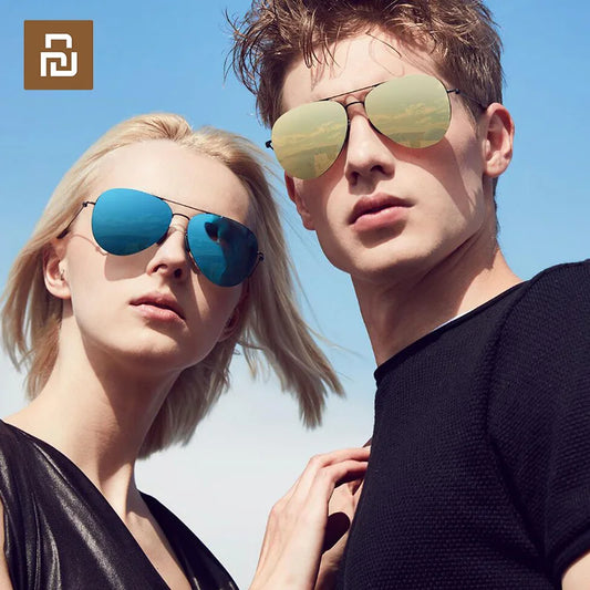 Youpin Turok Steinhardt TS Nylon Sunglasses Polarized Stainless Lenses Retro 100% UV-Proof Travel Summer Sun Protection