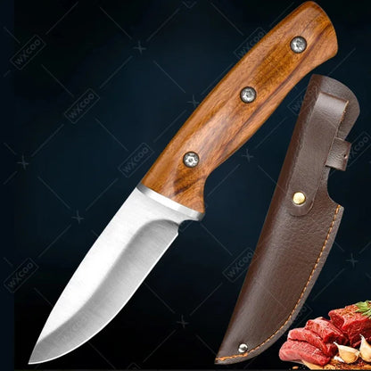 WXCOO Kitchen Knife Handmade Forged Boning Knife Stainless Steel Chef's Knife for Cooking Fruit Knife Meat Cleaver Butcher Knife