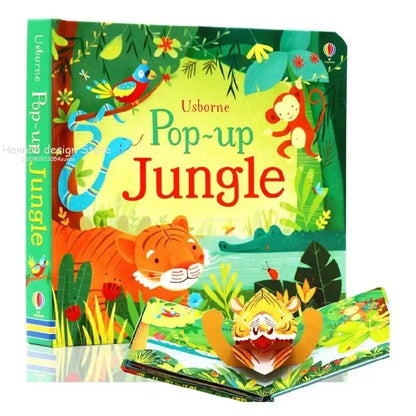 Usborne Pop Up 3D Flap Picture English Books for Kids Fairy Tales Reading Book In English Montessori Learning Toys Children Gift
