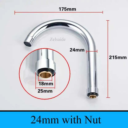 stainless steel kitchen sink faucet pipe elbow outlet Tube, kitchen faucet replacement