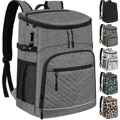 20L Portable Thermal Lunch Bag Food Box Durable Waterproof Cooler Ice Insulated Case BBQ Camping Oxford Dinner Backpacks Icebox