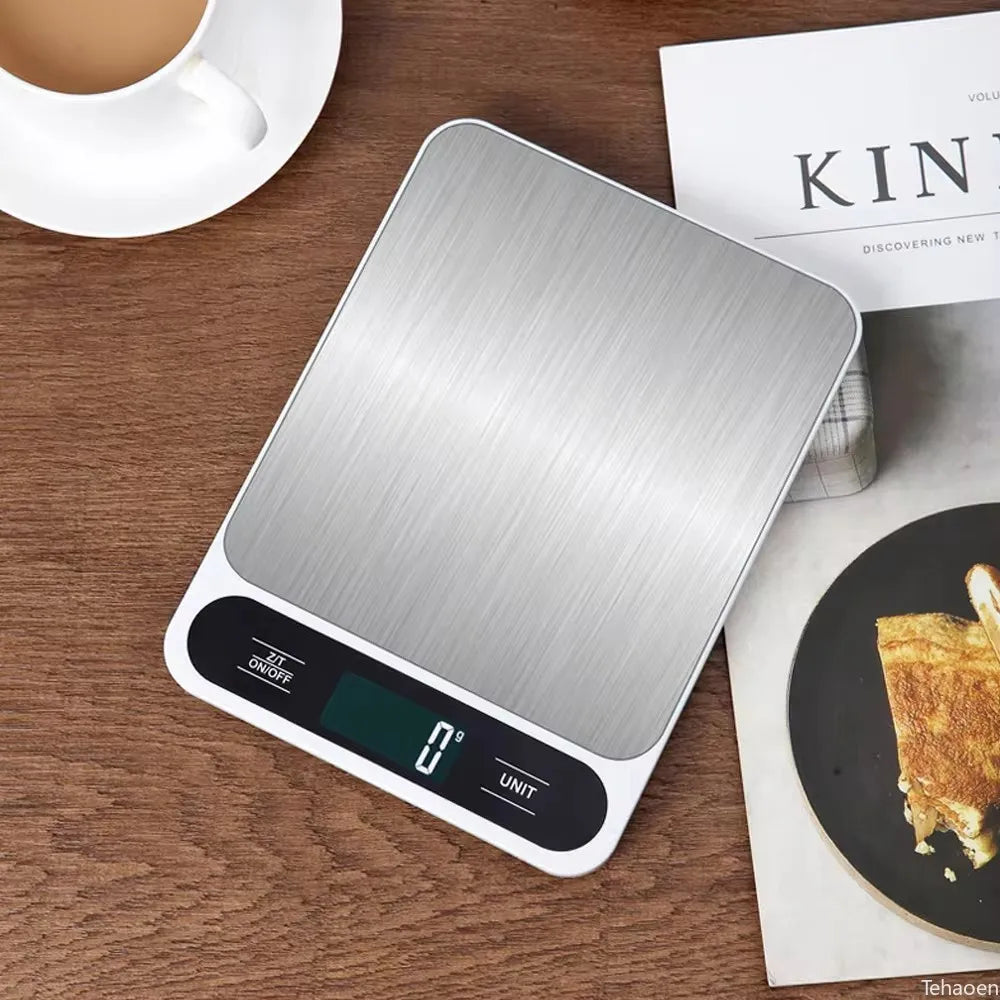 Usb Digital Kitchen Scale 10Kg/1g Weighing Food Coffee Balance Smart Electronic Digital Scales Food Weight Precision Scale Grams