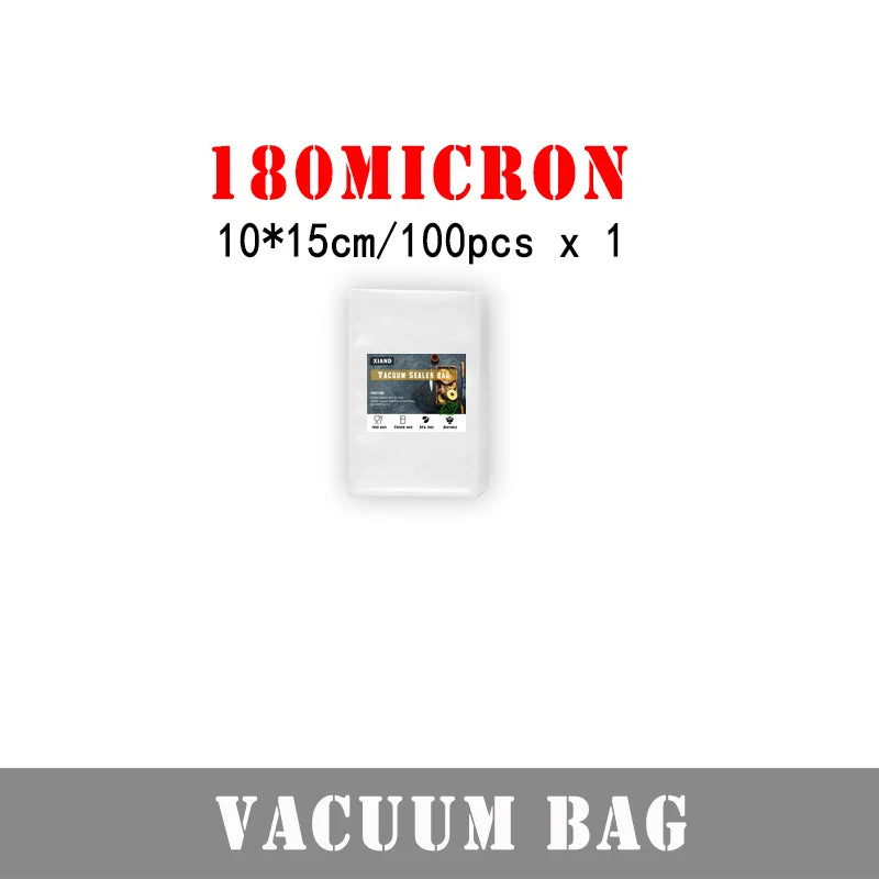 100pcs Food Vacuum Sealer Bags Kitchen Vacuum Packed For Food Saver Storage Vacuum Packaging Bags
