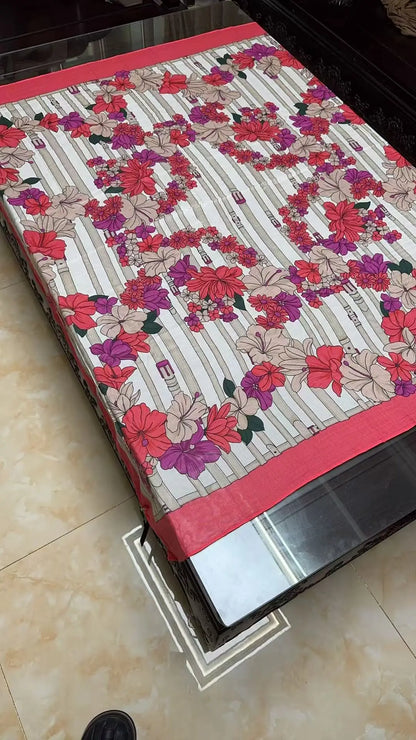 2025 Spring and autumn new women's fashion classic large square scarf warm sun protection scarf shawl