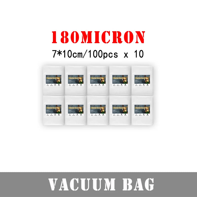 100pcs Food Vacuum Sealer Bags Kitchen Vacuum Packed For Food Saver Storage Vacuum Packaging Bags
