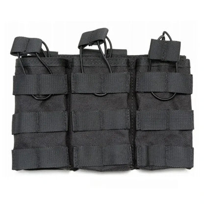 Tactical Triple Molle Magazine Pouches Airsoft AK 7.62 5.56mm M4 AR 15 Rifle Mag Bag Hunting Accessories