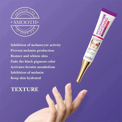 SADOER Freckle Removing Cream Nicotinamide Face Cream for Faical Moisturizing Nourishing Hydrating Firming Spot Facial Creams