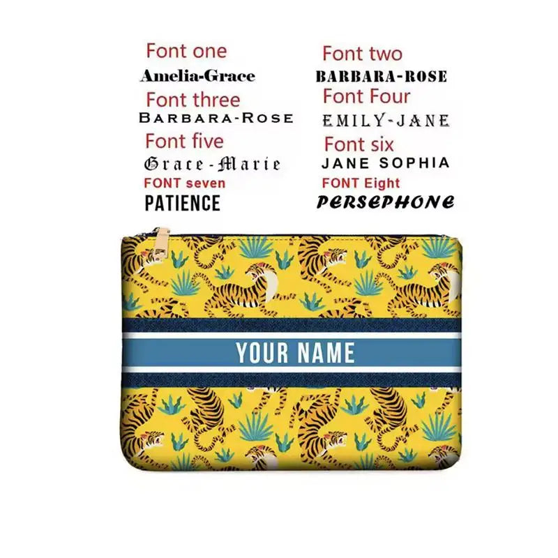 Wallets for Women Personality Animal Flower Printing Linen Clutch Popular  Purse Ladies Beach Bag Party Designer Bags Luxury