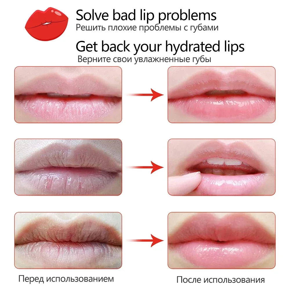 Vitamin C Moisturizing Skincare Lip Mask Reducing Lip Wrinkles Repair Skin Lip Patches Face Care Masks Recreate Sexy Lips