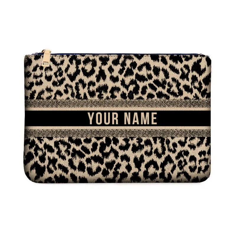 Wallets for Women Personality Animal Flower Printing Linen Clutch Popular  Purse Ladies Beach Bag Party Designer Bags Luxury