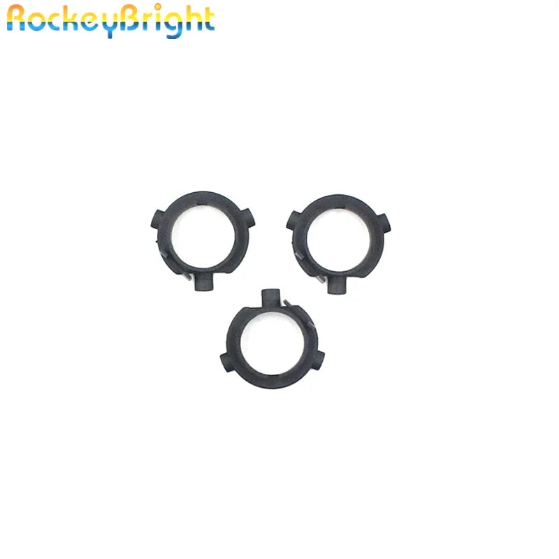Rockeybright 2*LED H7 Bulb Holders Adapters Lamp Base H7 LED headlight H7 adapter for Hyundai Veloster Santa Fe for KIA K3 K4 K5