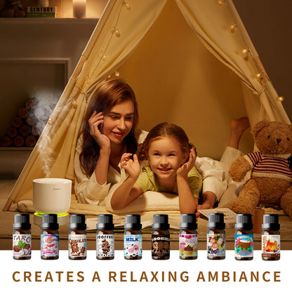 17type Gourmet Essential Oils Vanilla Coconut Coffee Chocolate For Diffusers Candles Making Gifts For Women Perfume Skincare